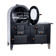 FORNO À LENHA COM FOGÃO E GABINETE PÁTRIA