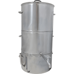 PANELA SUQUEIRA 50KG INOX 304  COM TERMOMETRO 