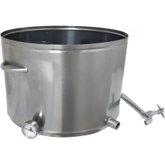 PANELA SUQUEIRA 50KG INOX 304  COM TERMOMETRO 